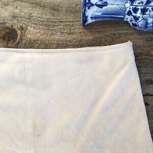 Kenar MicroSuede Oatmeal Skirt Size 4